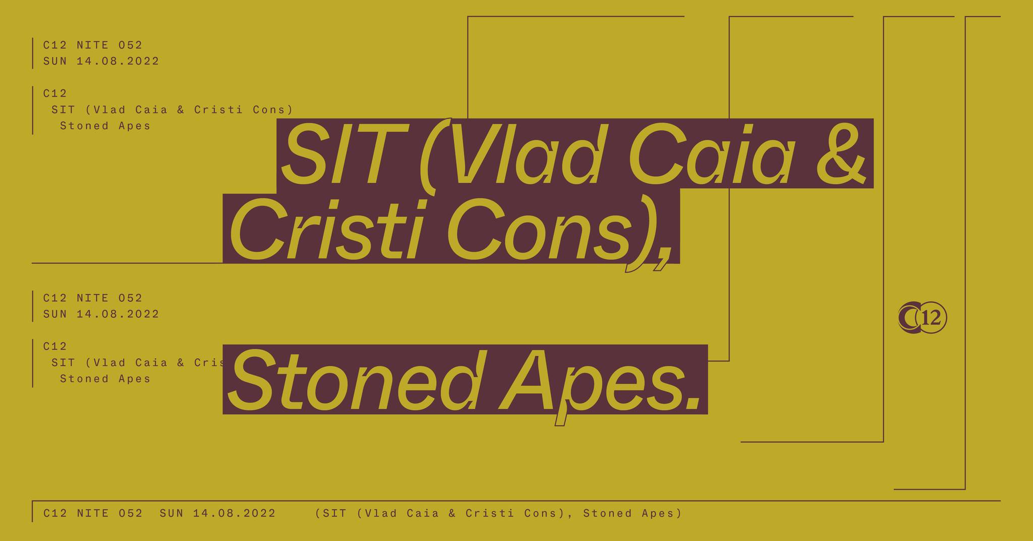 NITE 052: SIT (Vlad Caia & Cristi Cons) + Stoned Apes