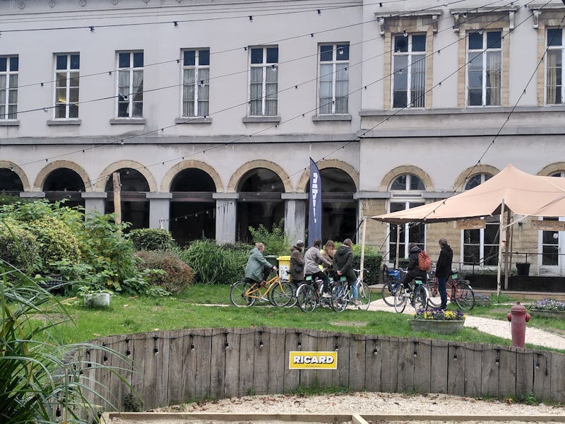 Brussel, langs highlights en minder betreden paden  cactus brussel à vélo