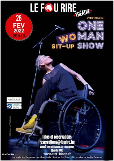 One woman sit-up show