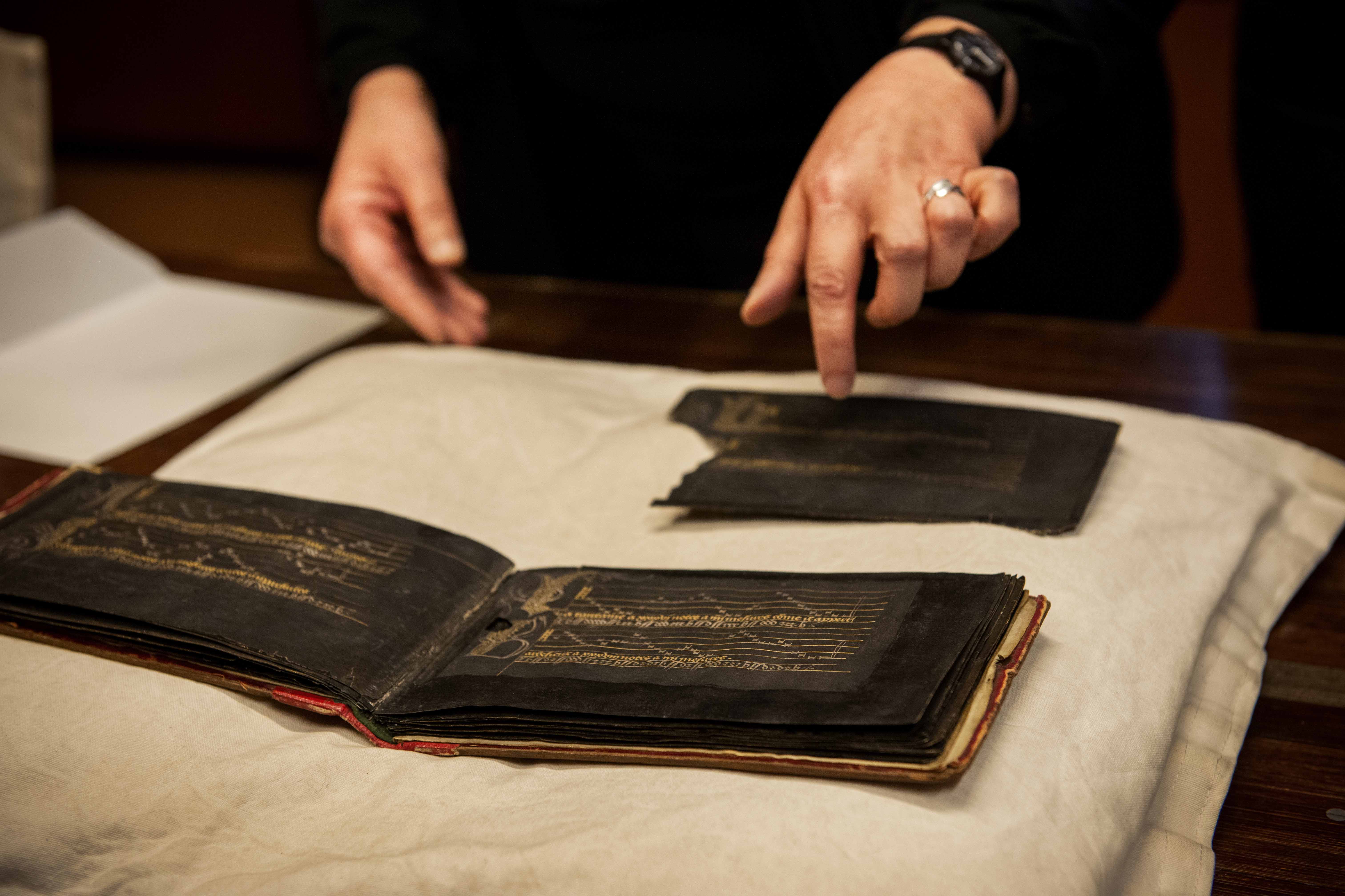Unseen: a “black” manuscript at the KBR museum