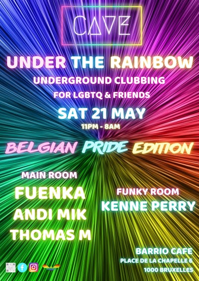 CAVE - Under The Rainbow (Belgian Pride Edition)