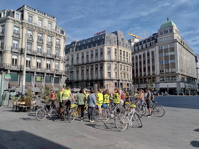 Tour du Weekend - Bruxelles, les incontournables et les sentiers moins battus cactus brussel à vélo