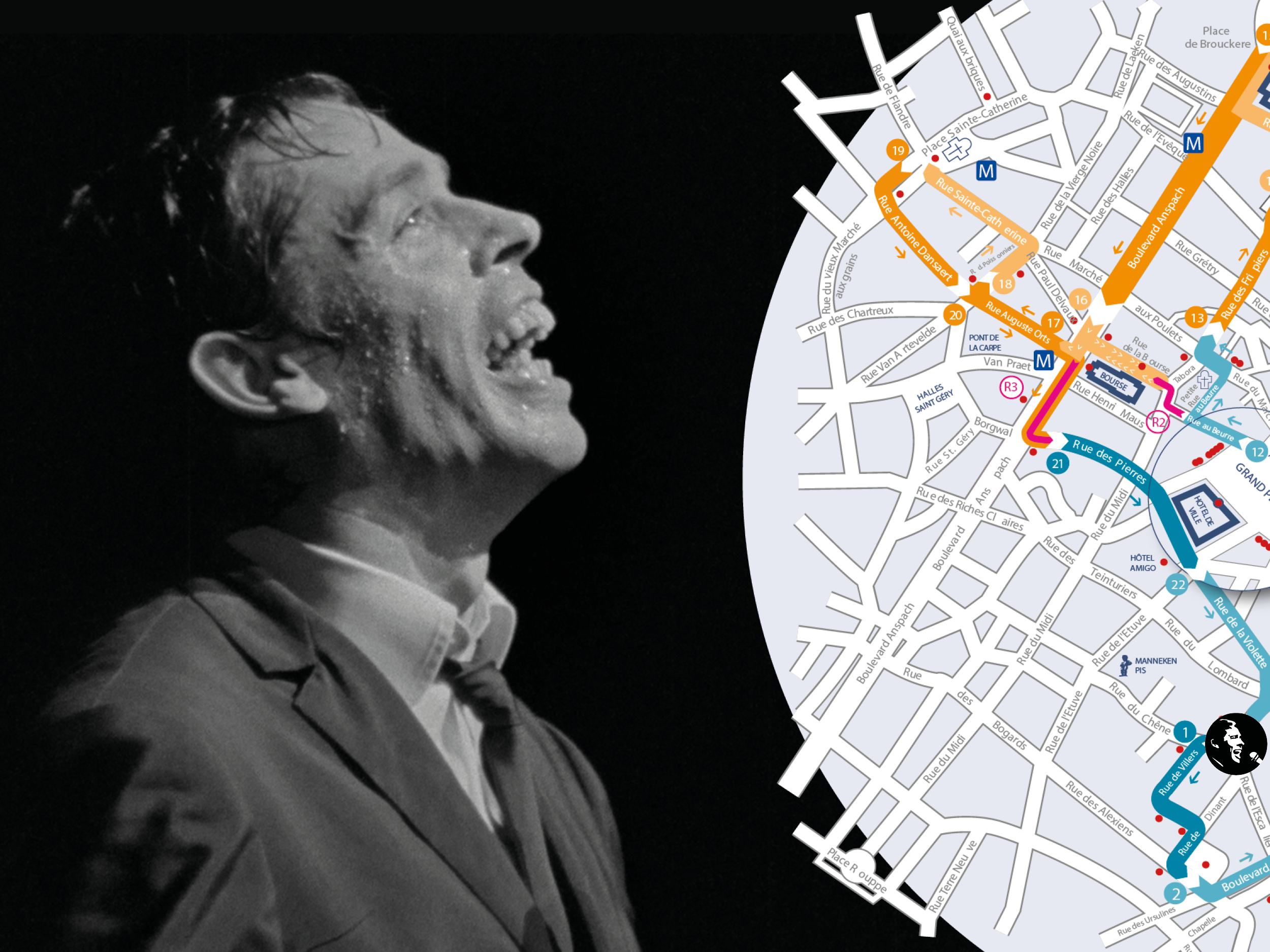 With Brel in Brussels - Walking Tour